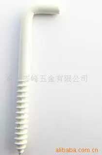 Подвесные предметы пластиковое распыление Прямой Угловой крюк Бытовая фурнитура крючок из углеродистой стали мебельные крепежные винты