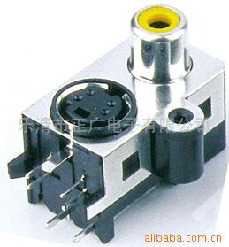 供应S端子带RCA同芯MDC-RCA-406端子