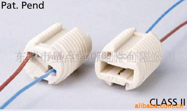 G9 Cassette External teeth ceramics Lampholder Base II Lampholder M5W + CABLE Pluggable line