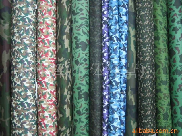 600D涤纶迷彩箱包布pvc厂家直供产地货源可定制