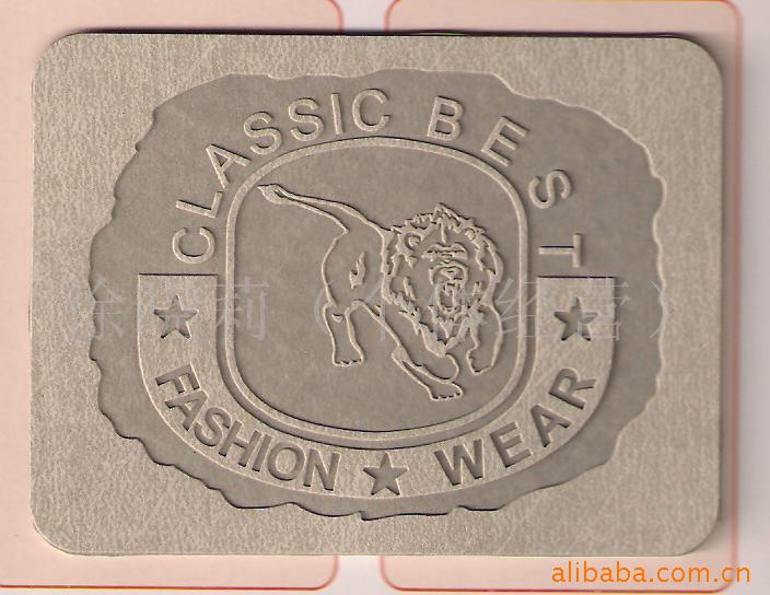 批发供应PU压花牛仔裤皮牌皮标围巾logo皮箱服装配饰时尚真皮皮标