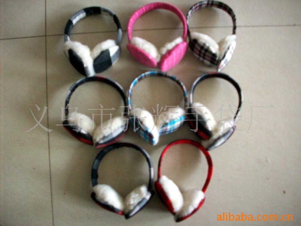 厂家供应各种保暖耳套／兔毛耳套／耳暖、针织提花耳套(图)