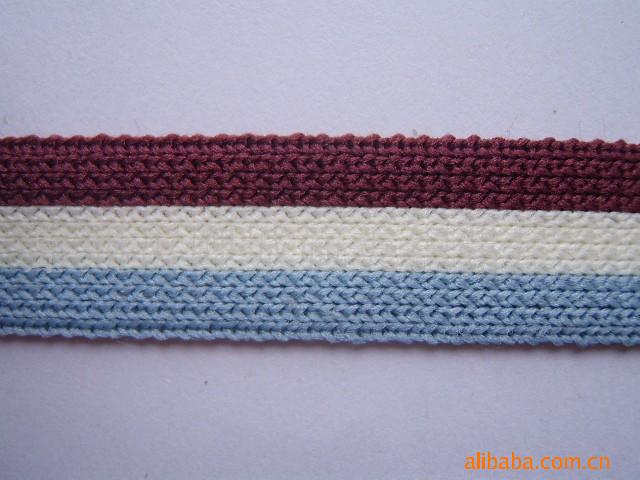 福建厂家直销提花织带、涤纶织带、网眼带、金银丝织带