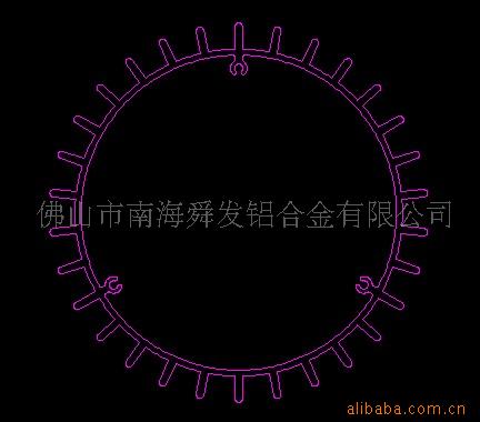 供应灯饰外壳铝型材 铝合金 佛山大沥铝材