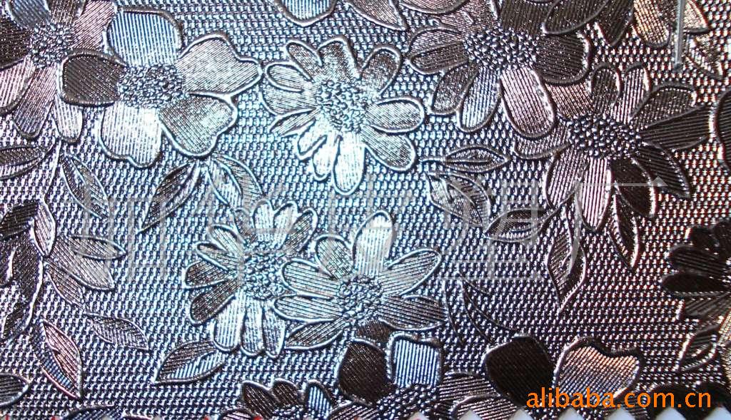 供应ＰＶＣ皮革／菊花纹／压花纹皮革