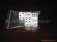 Акриловые игральные кости, 16 мм, принт