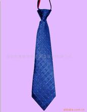 供应仿挂扣领带  拉链领带  简易扣领带  成人学生新款式简易