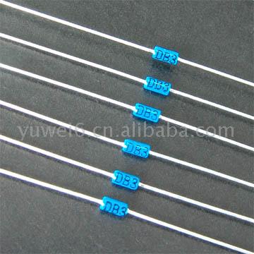 厂家直供  DB3 封装DO-35 现货供应双向触发二极管DB3 DB4 DB6