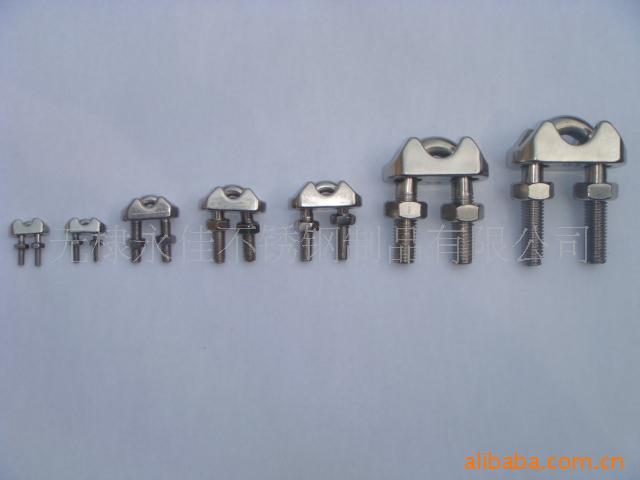 不锈钢钢丝绳卡头 船用五金 游艇不锈钢 索具 五金制品不锈钢