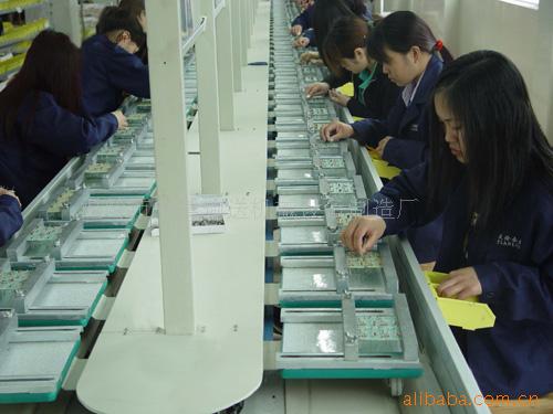 浙江中腾定制长条滚筒流水线 电子电器生产装配滚筒插件线