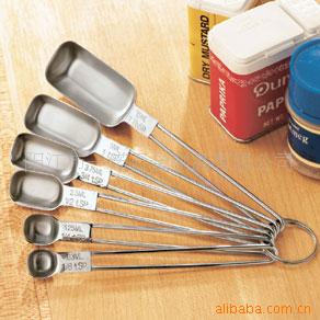 供应D-027J计量勺 量杯量勺 量勺量杯 不锈钢量匙量杯