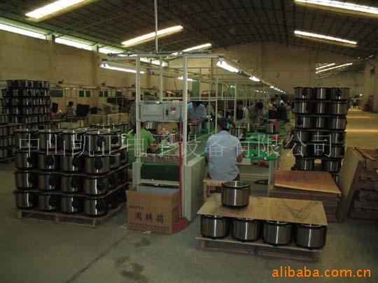 供应电饭煲总装生产线，电饭煲装配生产线，