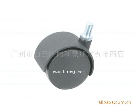 供应万向脚轮/2寸无刹螺丝脚轮/豪斯发五金
