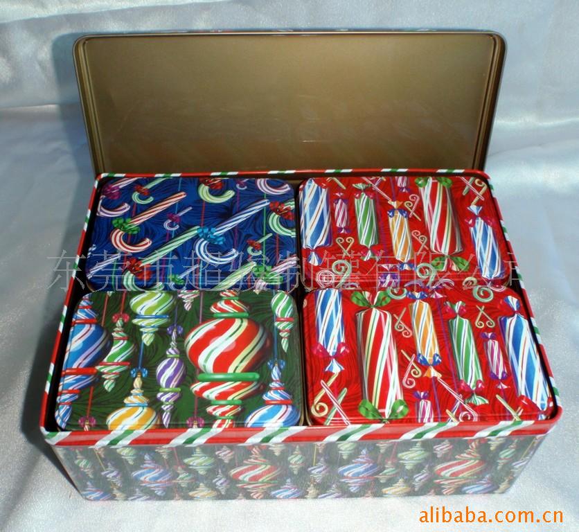 供应马口铁罐 套罐 牛奶罐 长方罐 铁盒