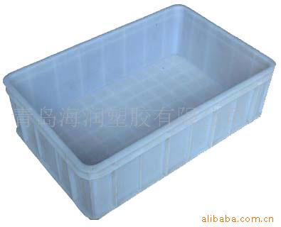 青岛海润长期供应全新料塑料箱 青岛塑料周转箱 食品箱