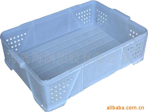 供应塑料食品箱 青岛塑料周转箱  面包箱  量大从优