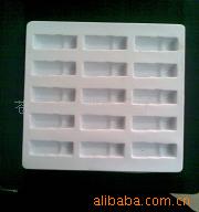 供应吸塑包装 白色植绒pvc  各色植绒料吸塑 物品内托