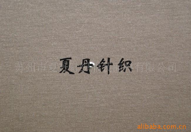兰精人棉OE氨纶汗布供应面料)，平纹R人棉弹力短袖料T桖面料滑爽