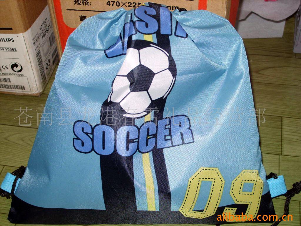 供应210D束口袋 拉绳袋 热升华束口袋 涤纶抽绳袋