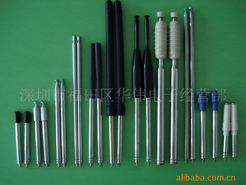 我们公司批发供应子母机天线/拉杆天线/伸缩天线/外牙天线系列