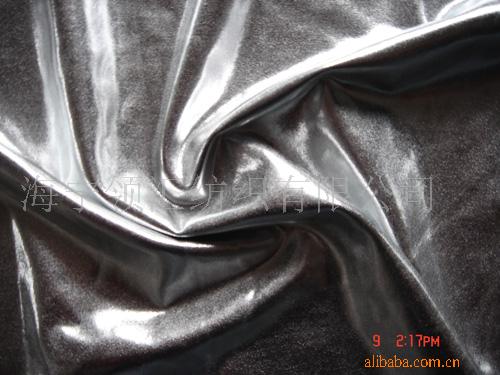 供应四面弹烫金布，涤氨涂层布，涂层针织布，涂层布