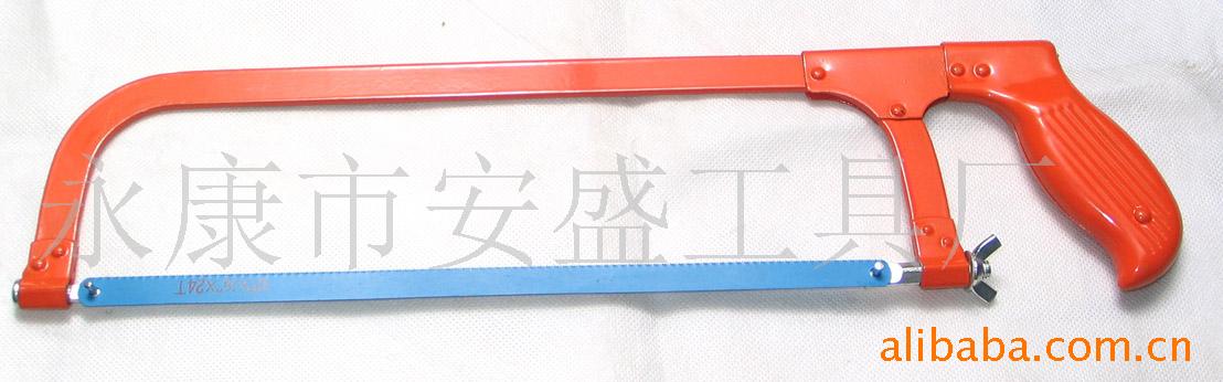 厂家直销铝合金圆管锯架 固定钢管制钢锯架 锯弓 手工钢锯架