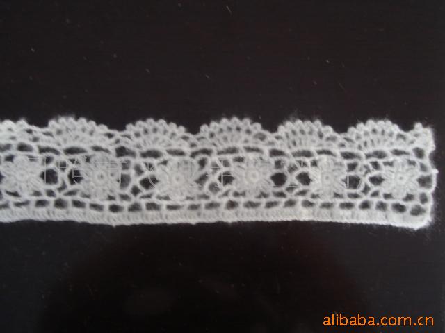 加工定做各种花型编织钩花田园清新手钩花边.手勾花边.钩编花边。