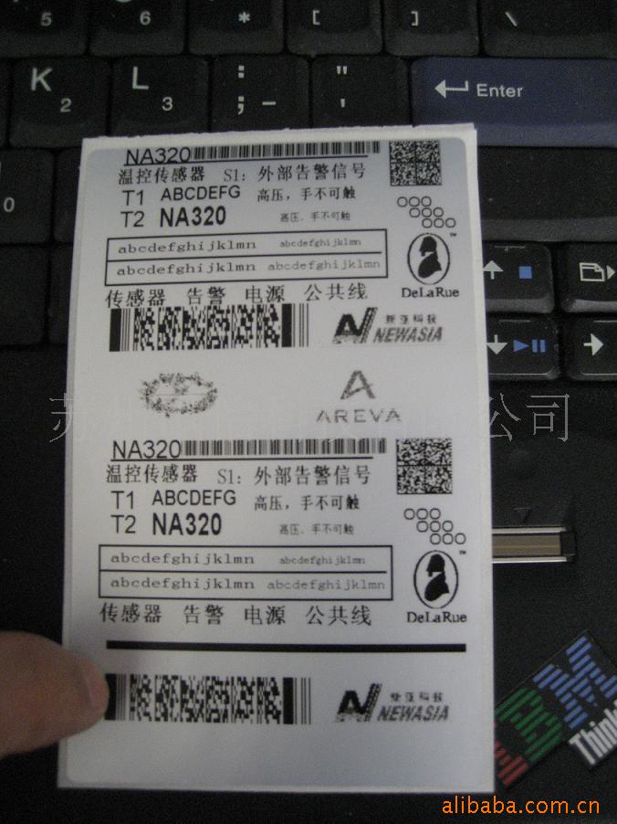 DATA MATRIX二维码标签其他标签、标牌是轮转机10×10MMPET电子包