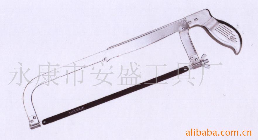 供应调节式钢锯架  可调式钢锯架 活动式双色钢锯架 锯弓