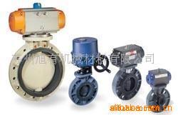 供应HP-PVC PP CPVC UPVC电动蝶阀