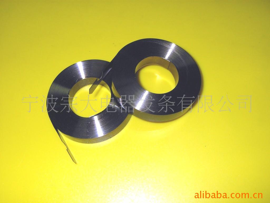 供应不锈钢，碳钢涡卷收线发条，各种自动回收发条弹簧(图)