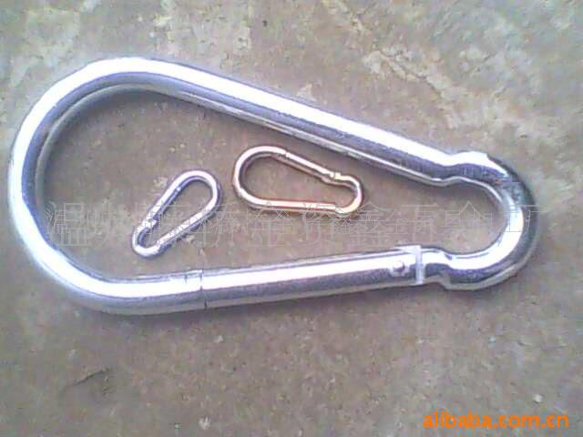 供应铁质镀锌钩，15*200弹簧钩(图)