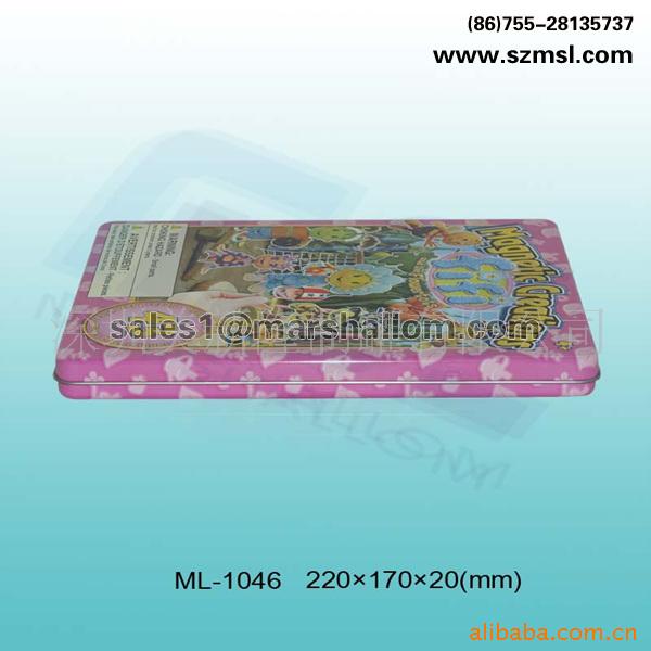 供应金属罐,金属盒,文具盒、彩笔盒、礼品盒、玩具罐、茶叶罐