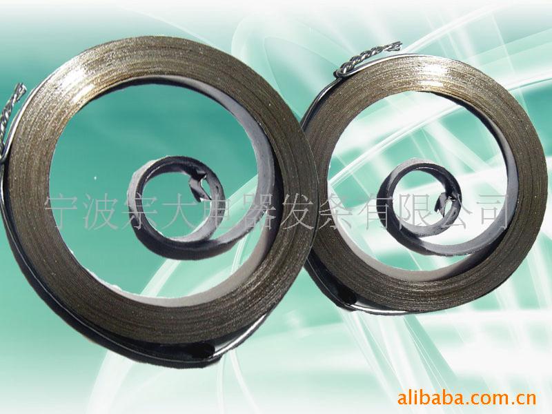 供应汽车安全带收线卷簧发条(图)