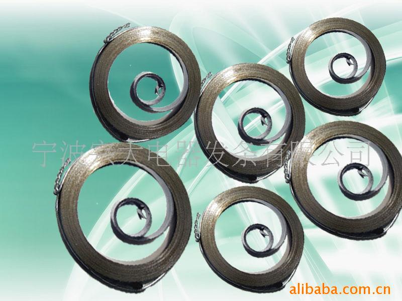 供应汽车安全带卷簧发条 碳钢不锈钢收线发条弹簧 卷簧(图)