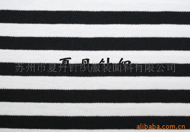 精梳棉氨调线单珠地网眼供应(图)，彩条，大小循环，PIMA棉