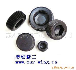 DIN906堵头、NPT堵头、英制不锈钢堵头10