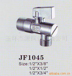 家用快开三角阀 止水阀悍驰卫浴 加厚高标不锈钢电镀冷热角阀
