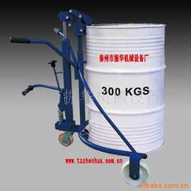 供应COY-300型（脚踏式液压油桶(圆桶)搬运车