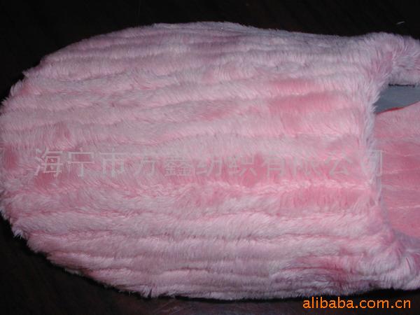 供应经编超柔短毛绒褪色,褪白,刷花(图)