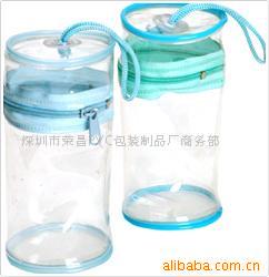 深圳PVC袋，深圳PVC化妆品袋，深圳PVC圆桶袋