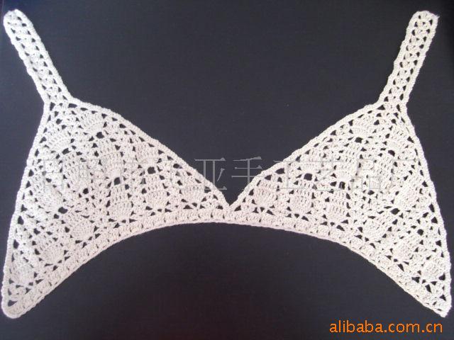 供应棉线花边。服装花边。领花。款式新，品种全