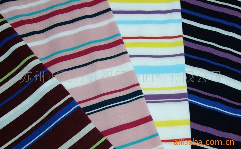 供应全棉大循环汗布(图)，精梳棉，PIMA棉，长绒棉，彩条汗布