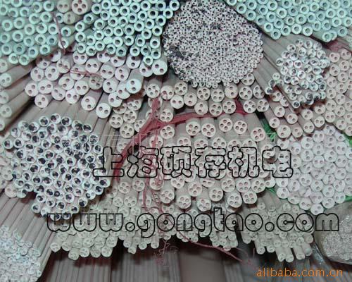 扁双孔陶瓷柱，三孔陶瓷管，多孔陶瓷管(图)
