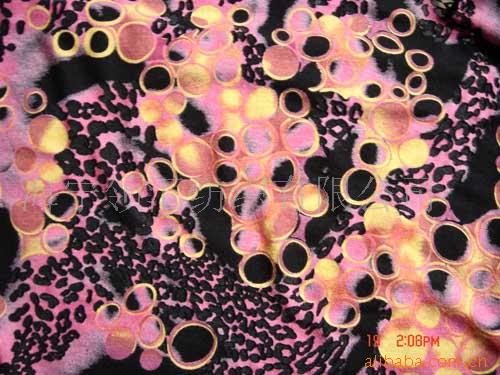 供应各类弹性针织布锦氨，涤氨，人棉氨及印花针织布