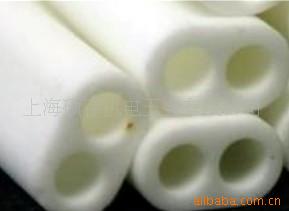 扁双孔穿线瓷珠，扁双孔穿线瓷珠(图)