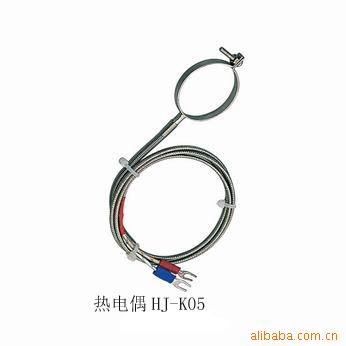供应卡箍式热电偶 K型温度传感器 感温探头