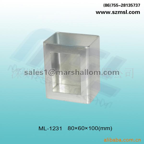 供应马口铁开窗方罐、礼品包装盒