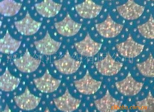 供应弹力烫金面料