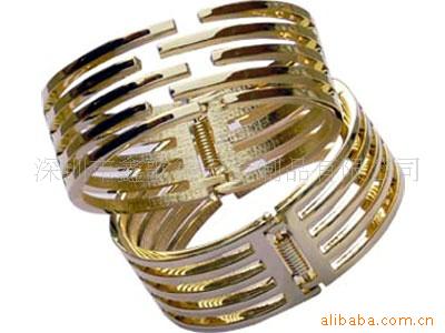 提供锌合金手镯耐磨耐用的真空电镀加工